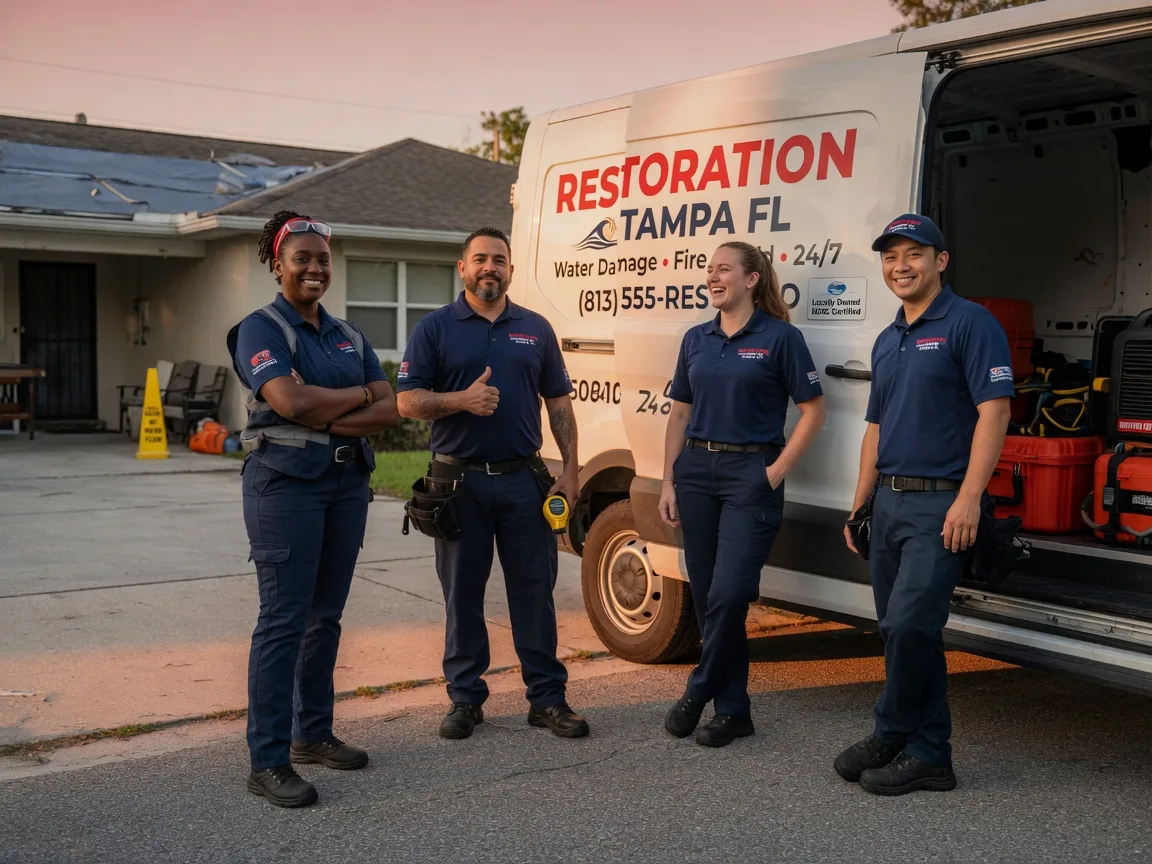 Water Damage Restoration company in La Marque, TX